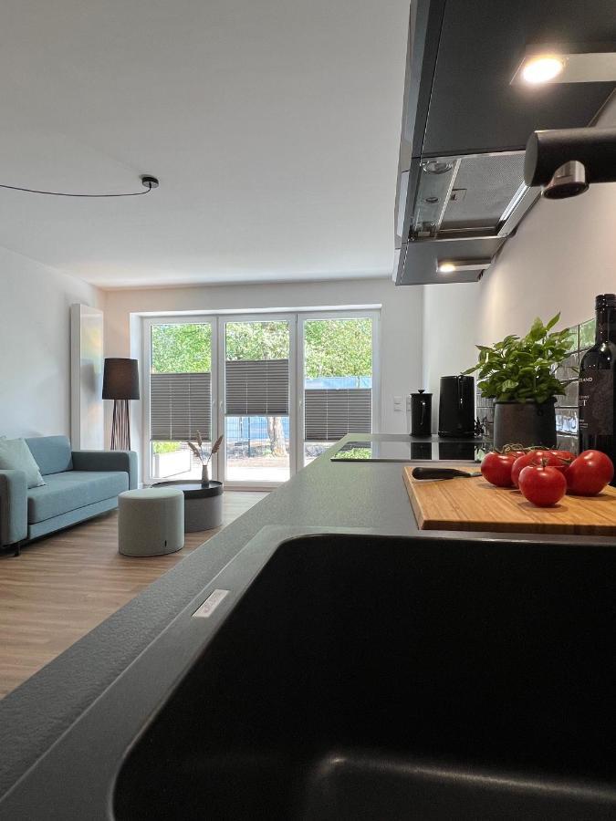 Apartmenthaus Stade Schwingewiesen Apartment 3 Eksteriør bilde